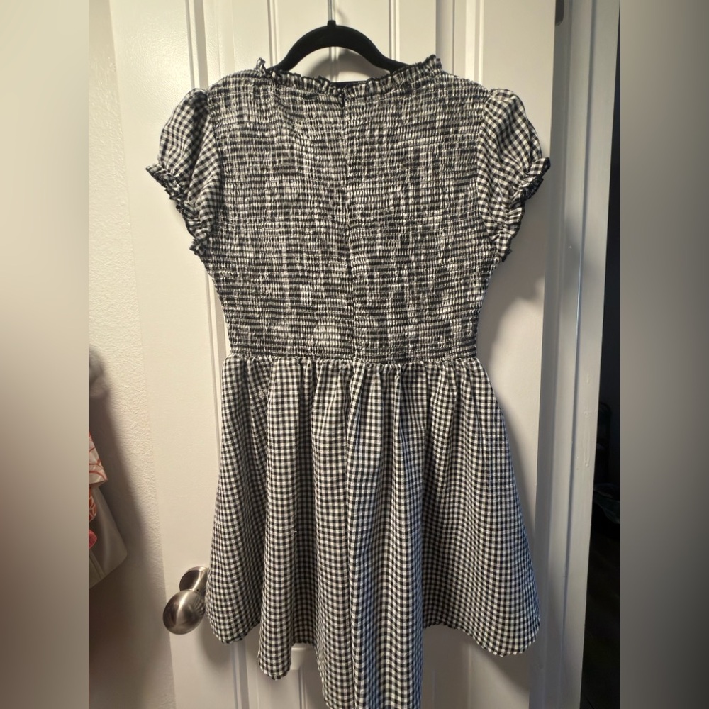 Princess Polly Black and White Gingham Mini Dress - Picture 4 of 6